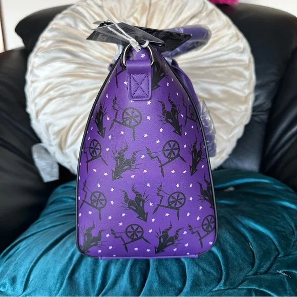 Disney Sleeping Beauty Maleficent Hand Bag and Crossbody Bag: NWT - Picture 3 of 12
